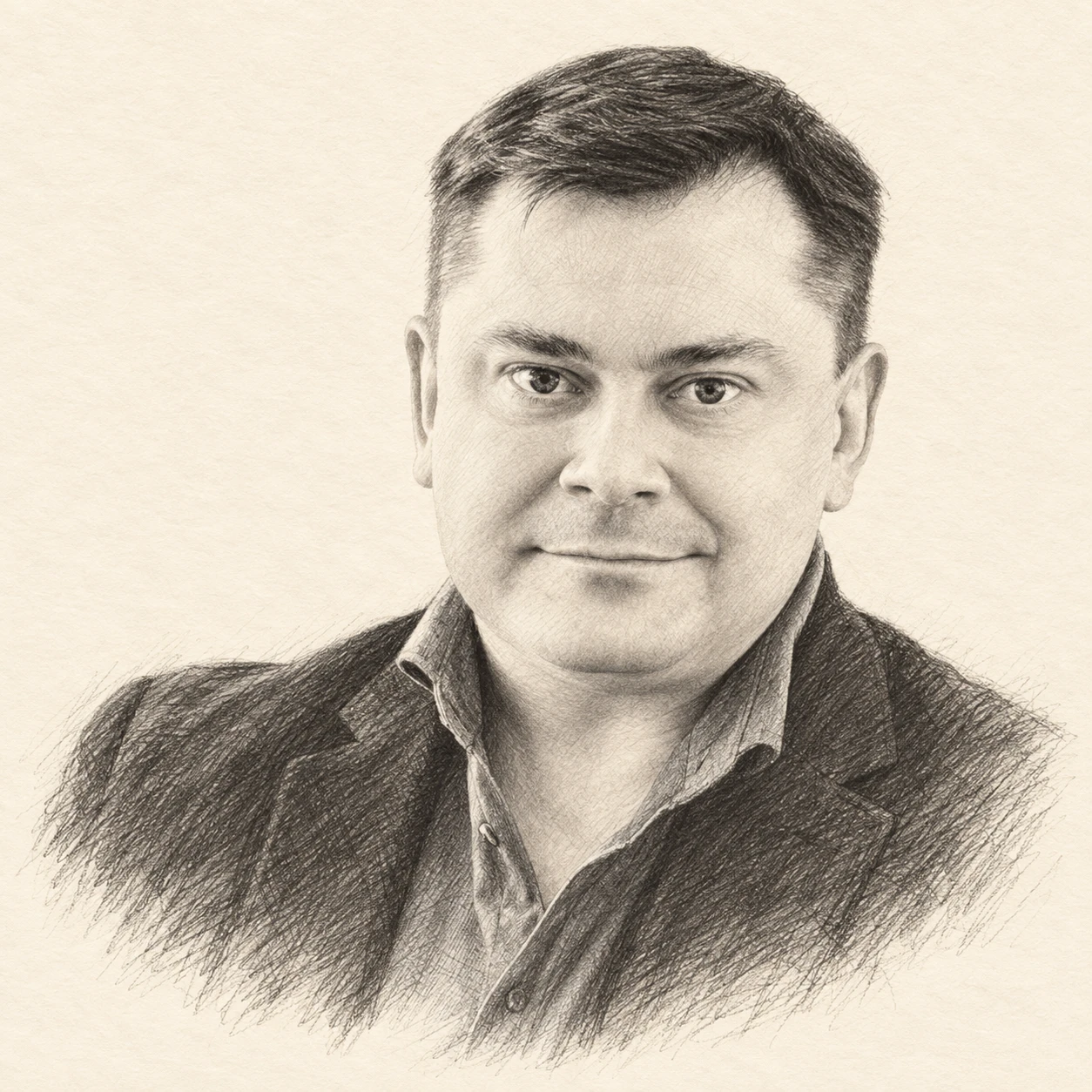 Andrey Kot — pencil portrait